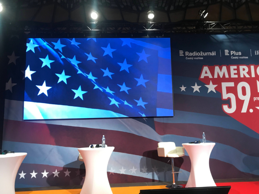 Americké volby – 59 – technické zajištění pro Český rozhlas